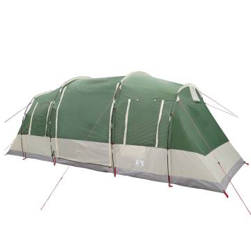  Family Tent Tunnel 6-Person Green Waterproof