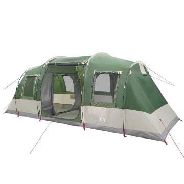  Family Tent Tunnel 6-Person Green Waterproof