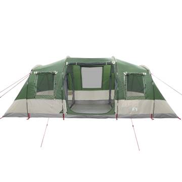  Family Tent Tunnel 6-Person Green Waterproof