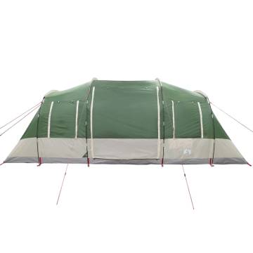  Family Tent Tunnel 6-Person Green Waterproof