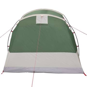  Family Tent Tunnel 6-Person Green Waterproof