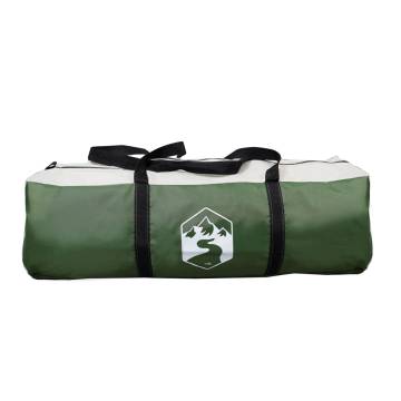  Family Tent Tunnel 6-Person Green Waterproof