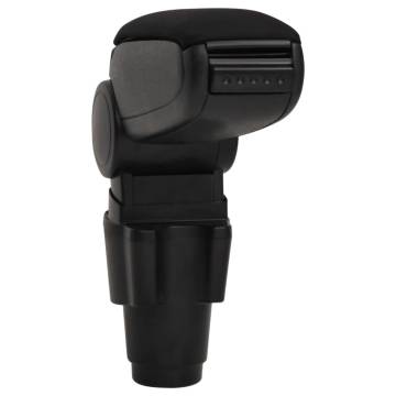 Car Armrest Black 12x33x(34-50) cm ABS