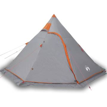  Camping Tent Tipi 5-Person Grey Waterproof