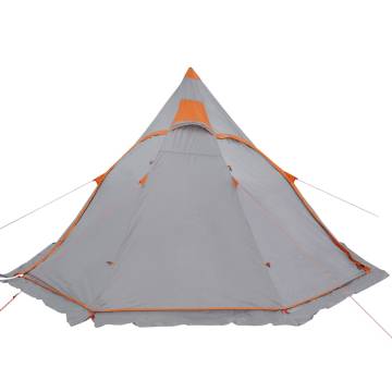  Camping Tent Tipi 5-Person Grey Waterproof