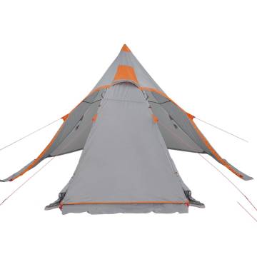  Camping Tent Tipi 5-Person Grey Waterproof