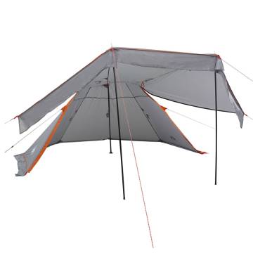  Camping Tent Tipi 5-Person Grey Waterproof