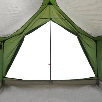  Camping Tent 5-Person Green Waterproof