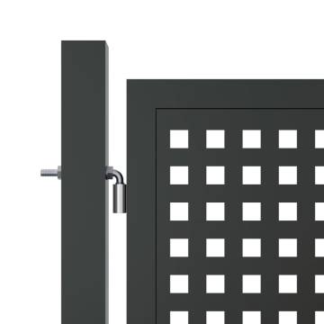  Garden Gate Anthracite 400x150 cm Steel