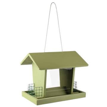 FLAMINGO Hanging Bird Feeder Silo Mado Green