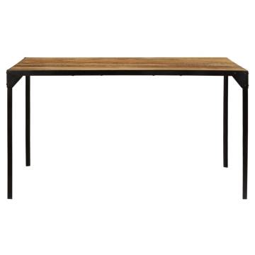 Dining Table 140x140x76 cm Solid Mango Wood