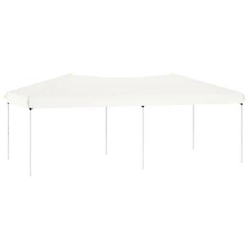  Folding Party Tent White 3x6 m