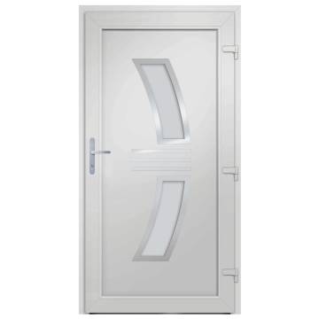  Front Door Anthracite 88x200 cm PVC