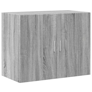  Highboard Grey Sonoma 80x42.5x249 cm Engineered Wood