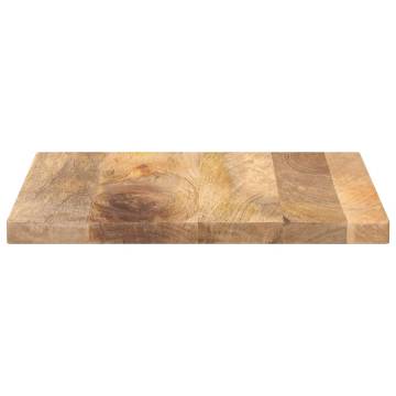  Table Top 40x40x2.5 cm Square Solid Wood Mango