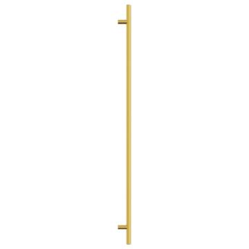  Cabinet Handles 10 pcs Gold 480 mm Stainless Steel