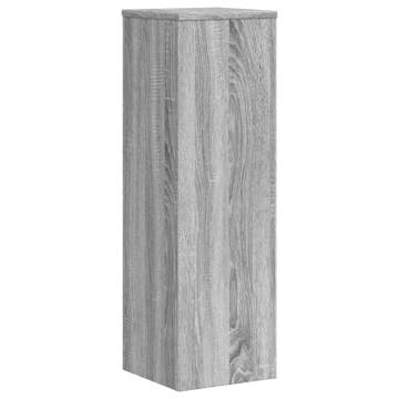  Plant Stand 2pcs Grey Sonoma 25x25x80 cm Engineered Wood