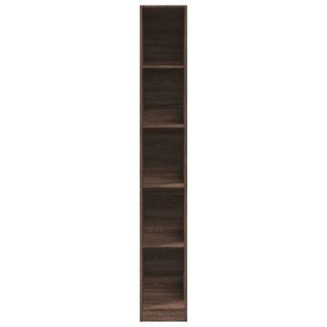  Wardrobe Brown Oak 30x50x200 cm Engineered Wood