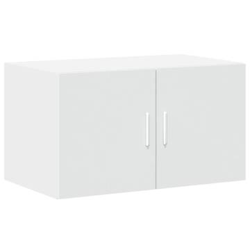  Storage Cabinet White 70x42.5x225 cm Engineered Wood