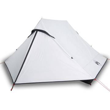  Camping Tent 2-Person White Blackout Fabric Waterproof