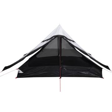  Camping Tent 2-Person White Blackout Fabric Waterproof