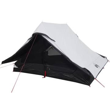  Camping Tent 2-Person White Blackout Fabric Waterproof