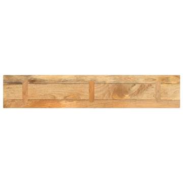  Table Top 180x20x2.5 cm Rectangular Solid Wood Mango