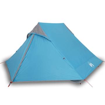  Camping Tent 2-Person Blue Waterproof