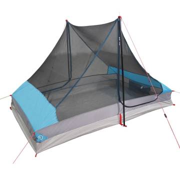  Camping Tent 2-Person Blue Waterproof