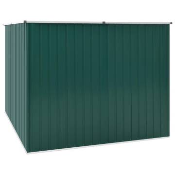  Garden Shed Green 195x198x159 cm Galvanised Steel