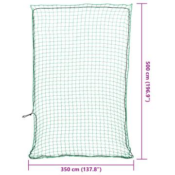  Trailer Net with Elastic Rope Green 5x3.5 m PP