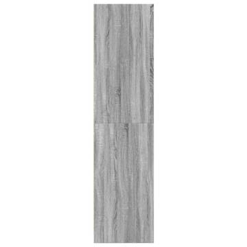  Wardrobe Grey Sonoma 50x50x200 cm Engineered Wood