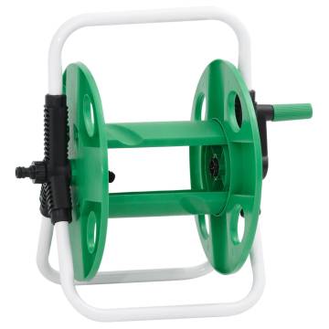  Free Standing Green Hose Reel for 45 m 12 Hose Steel