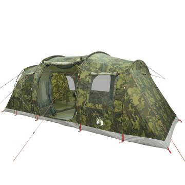  Family Tent Tunnel 6-Person Camouflage Waterproof