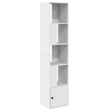  Bookcase White 40x36x189 cm Engineered Wood