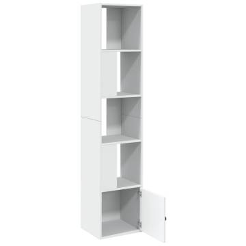  Bookcase White 40x36x189 cm Engineered Wood