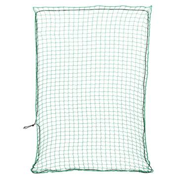  Trailer Net with Elastic Rope Green 4x3 m PP