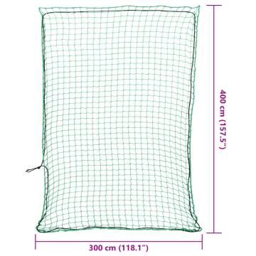  Trailer Net with Elastic Rope Green 4x3 m PP