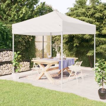  Folding Party Tent White 2x2 m