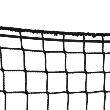  Trailer Net with Elastic Rope Black 3x1.65 m PP