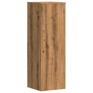  Plant Stands 2 pcs Artisian Oak 33x33x100 cm Engineered Wood