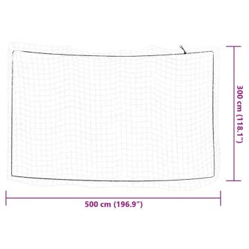  Trailer Net with Elastic Rope White 5x3 m PP