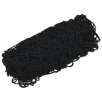  Trailer Net with Elastic Rope Black 6x3 m PP