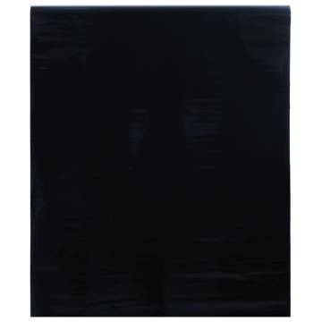 Window Film Static Frosted Black 60x2000 cm PVC