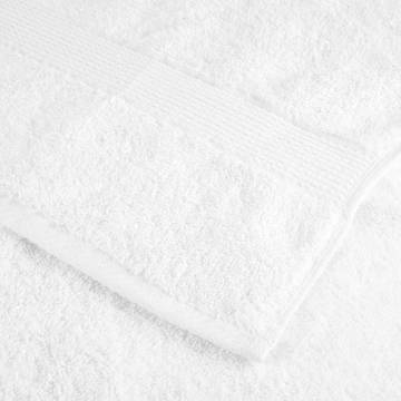  Premium Shower Towels SOLUND 10pcs White 70x140cm 600gsm