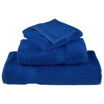  12 Piece Premium Towel Set SOLUND Blue 600 gsm