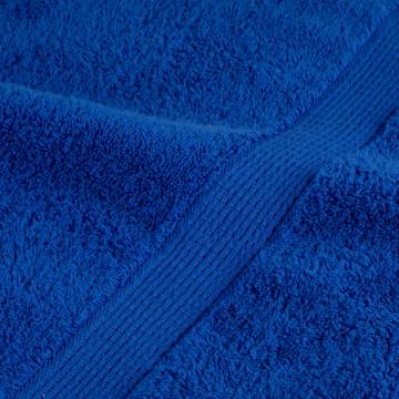  12 Piece Premium Towel Set SOLUND Blue 600 gsm