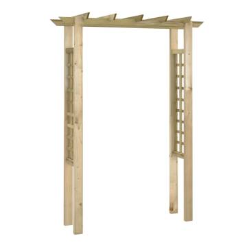  Arbour Rose Arch 150x60x204 cm Impregnated Wood