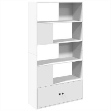  Bookcase White 100x36x189 cm Engineered Wood