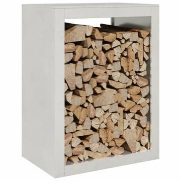  Firewood Rack 60x40x80 cm Stainless Steel